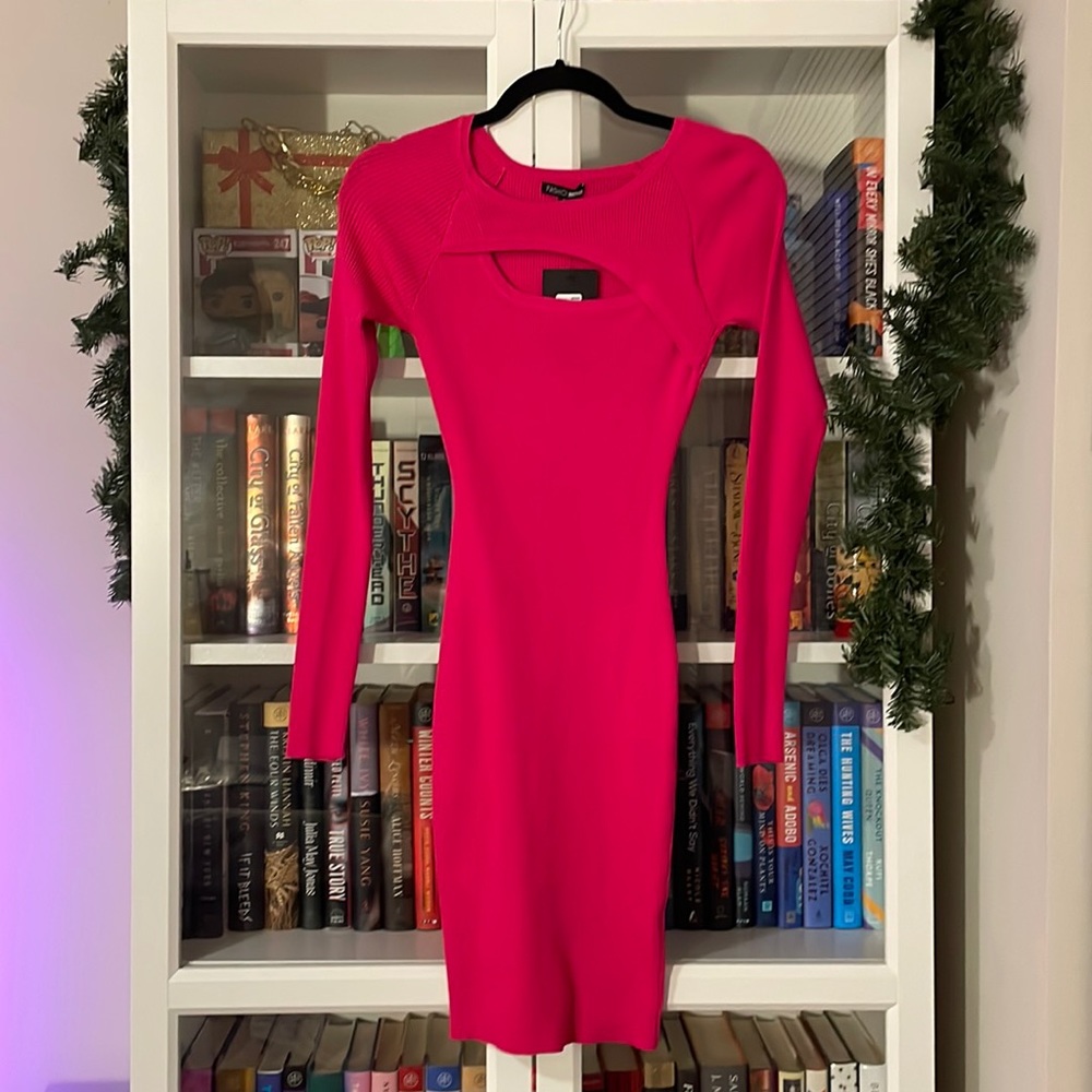 NWT FASHION NOVA RIBBED DRESS